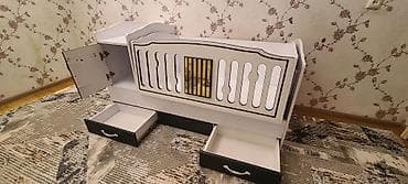 Детская кровать трансформер, Новый, Другой тип, цвет - Белый