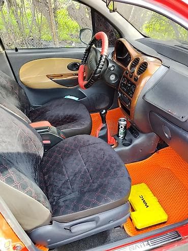 мото кийим: Daewoo Matiz: 2003 г., Кол менен иштөөчү, Хетчбек — 4