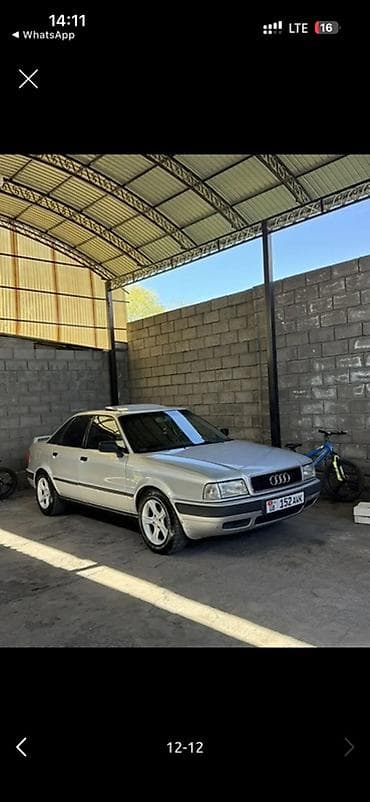 kia picanto: Audi 80: 1991 г., 2 л, Механика, Бензин, Седан — 3