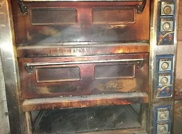 для кафе: Промышленная пекарская печь, 3-х ярусная (каждый ярус с отдельным — 4