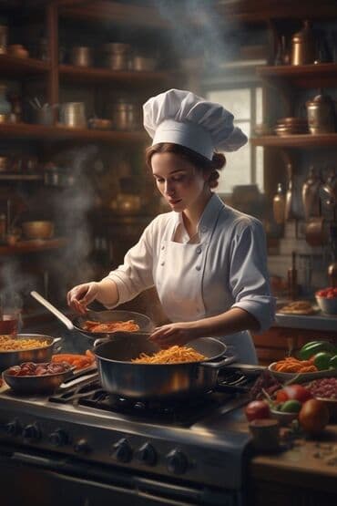 уборщица на дом бишкек: Талап кылынат Ашпозчу : Ысык цех, Европа ашкана, Тажрыйбасыз — 1