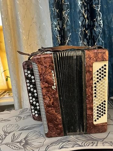 Музыкалык аспаптар: Баян «Восток» (трёхрядный) - Кнопочная правая клавиатура — 1