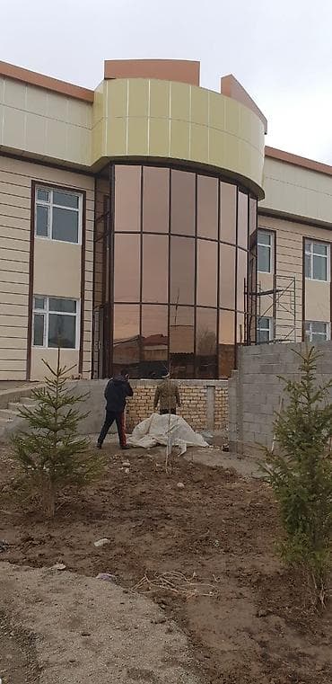 Окна и комплектующие: Алюминиевые окна,двери, витражи фасад,теплая холодная серия — 8