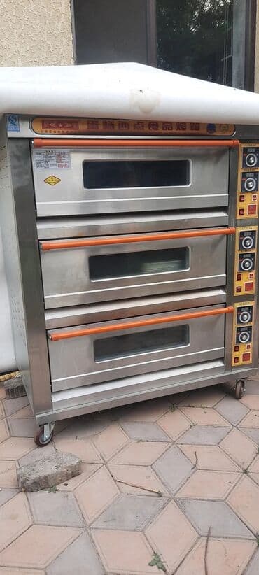 конвекционная печь бу: Продаю 3х ярусный духовой шкаф 100000 сомов почти новый,, 3х — 1