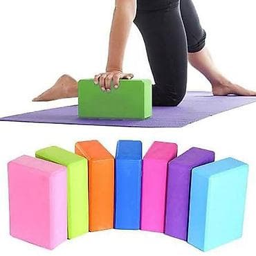 yoga 7: Йога-блок из EVA пены - Назначение: поддержка и выравнивание в — 1
