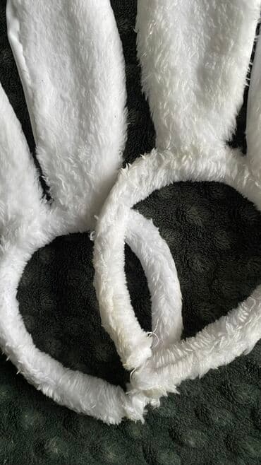 нан жапкыч: Заячьи ушки, использовались один раз, две штуки отдам за 200 с — 2