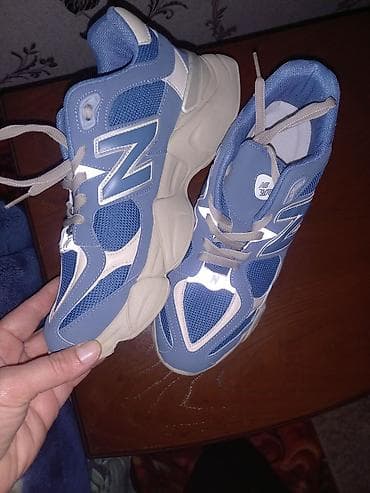 мужская ботинка: Кроссовки New Balance 9060 - Модель: 9060 (брендинг NB на язычке и — 3