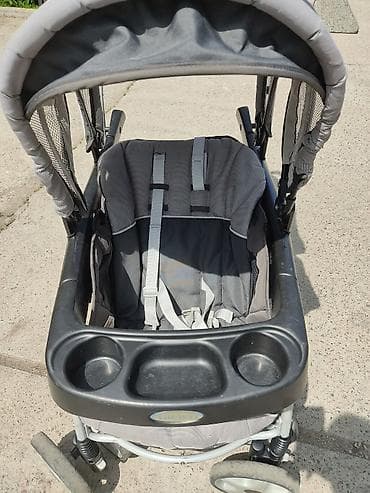 лабубу цена оригинал: Продается американская двухместная коляска Graco для погодок б/у — 6