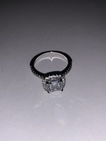 кольцо маркиза: Кольцо, Унисекс, Циркон, Новый — 4