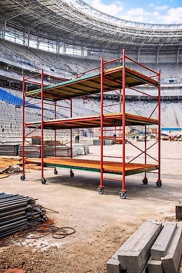 экраны: Аренда строительных лесов - Металлические строительные леса для — 3