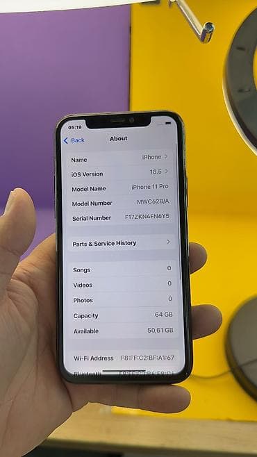 IPhone 11 Pro, Б/у, 64 ГБ, 99 % — 3