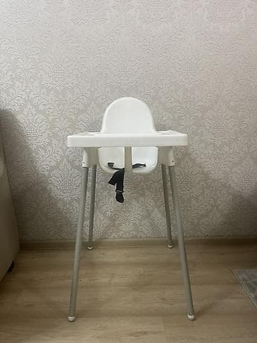 Декор жана интерьер: Детский стульчик для кормления с подносом - Конструкция: пластиковое — 3