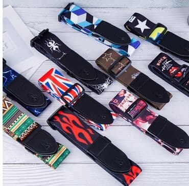 цветные струны для акустической гитары: Ремни для гитары широкий ассортимент — 2