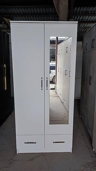 bunk bed: Шифоньер, шкаф для одежды, Новый, Прямой, ЛДСП — 3