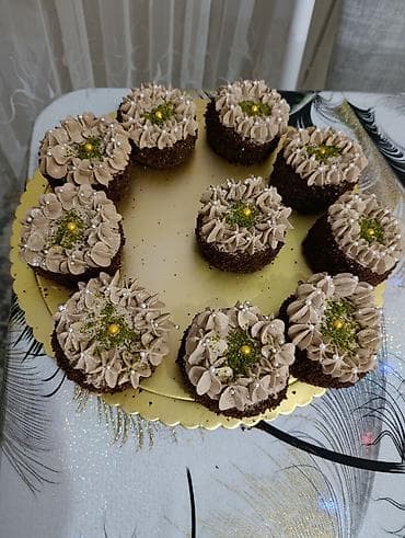 Бышырылган, нан булочка азыктары: Домашняя выпечка на заказ. - Торты: классические и праздничные, с — 10