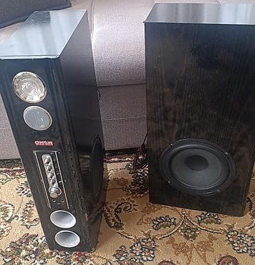 колонки 2 1: Колонки в хорошем состоянии все работает,подключаются через aux цена — 1