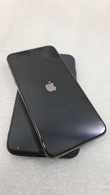 300с: IPhone 11 Pro Max, Б/у, 64 ГБ, Черный, Чехол, 73 % — 2