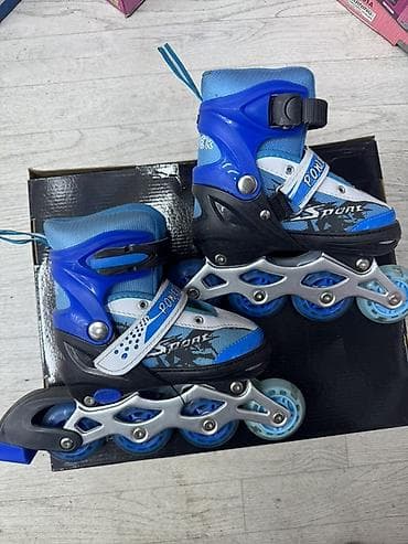 Детские раздвижные роликовые коньки Pon… (бренд на язычке/ремешке lalafo.kg да Детские раздвижные роликовые коньки Pon… (бренд на язычке/ремешке