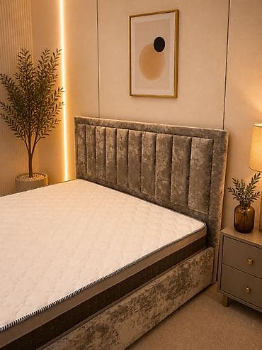 sofa bed: Кровать с мягким изголовьем в современном стиле Идеальное решение для — 5