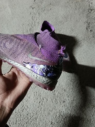 найк элит: Футбольные бутсы/сороконожки Nike без шнурков (лаконичный дизайн с — 7