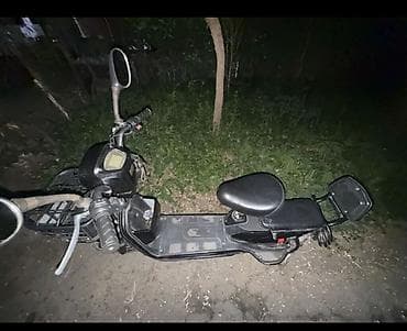 скутеретта купить: Электровелосипед/скутер GICINI (черный) - Компоновка «скутер» — 3