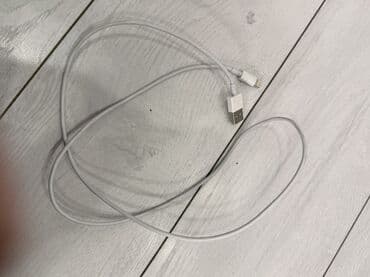 Аудиотехника: Кабель original USB – Lightning (белый) - Разъёмы: USB-A на Lightning — 4