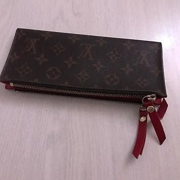 женские кошельки louis vuitton: Портмоне, Louis Vuitton, Натуральная кожа, Б/у — 1