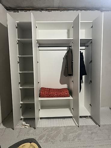 Офис эмереги: Кийим салуучу шкаф, Жаңы, Түз, ЛДСП — 2