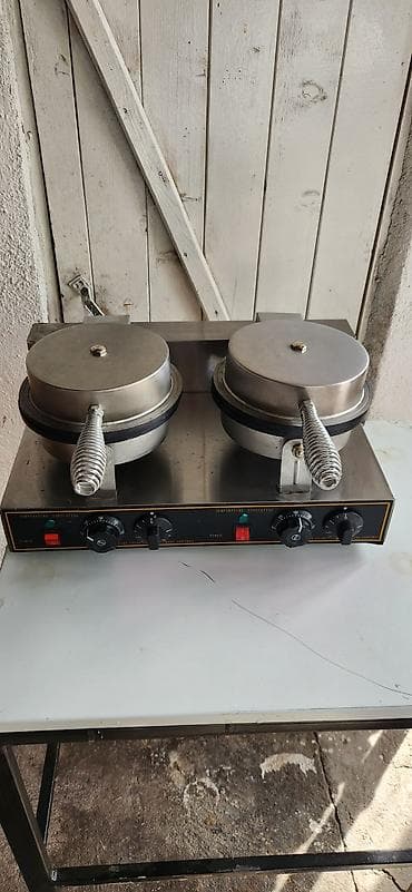 кофеварка ариетте: Двойная вафельница для рожков (Cone Baker 2-Plate). продается электро — 1