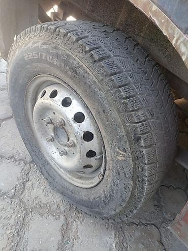 калесо мтз: Колеса в сборе 225 / 70 / R 15, Всесезонная, Б/у, Комплект, Легкий коммерческий транспорт (C/LT), Железные, отверстий - 5 — 4