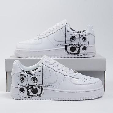 Мужские кроссовки, 40.5, 41, 41.5, Nike, Новый, цвет - Белый, Самовывоз, Платная доставка