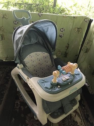 бу товары: Шезлонг -трансформер для малышей Happy Baby Miniw. Есть три положения — 3
