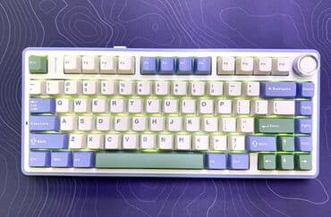 с1: Клавиатура, Aula, Механическая, Проводное, Bluetooth подключение, Размер: 75% — 4