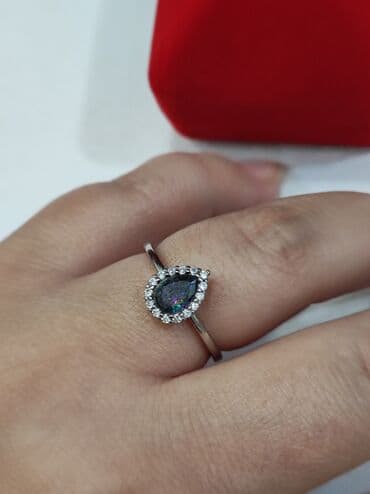 свадебное платья для беременных: Серебро 925 цена 1200 сом Размеры имеются камни Мистик Для — 3