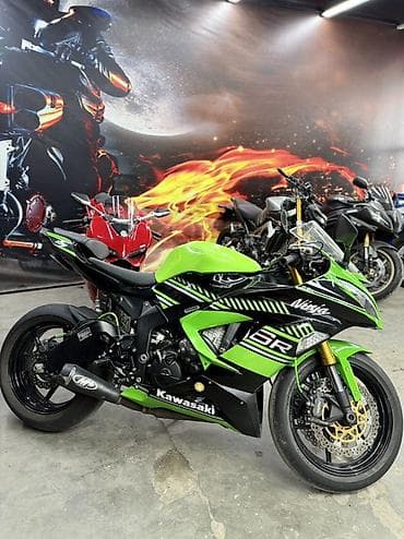 Спортбайк Kawasaki, 620 куб. см, Бензин, Взрослый, Б/у, В рассрочку — 2