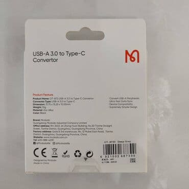 переходник type c на usb: OTG адаптер "Type-C папа" на "USB 3.0 Type-A мама" Mcdodo OT-873 — 3