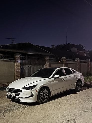 model y: Hyundai Sonata: 2021 г., Автомат, Гибрид, Седан — 1