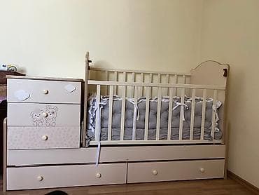 Офис эмереги: Детская кровать трансформер с матрасом. Новая в магазинах — 4