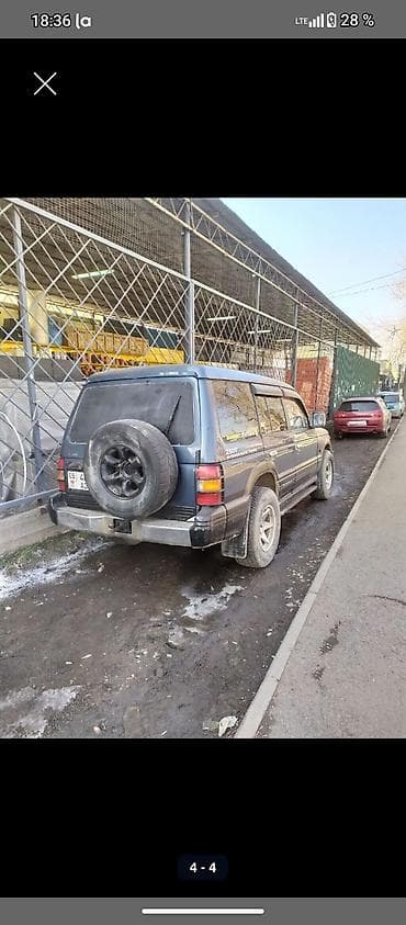 мотору жок: Mitsubishi Pajero: 1992 г., 2.5 л, Кол менен иштөөчү, Дизель, Жол тандабас — 5