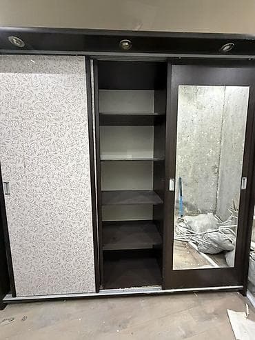 Үй жана бакча: Купе шкаф, Күзгүсү менен, Башка материал — 1