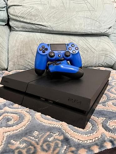 Видеоигры и приставки: Sony PlayStation 4 (CUH-1xxx, «тонкая гранёная» классическая версия) — 1