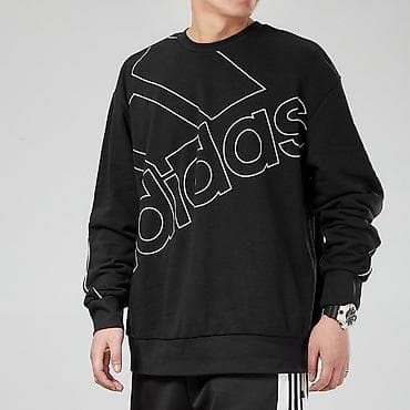 Эркектер кийими: Эркектердин толстовкасы, S, Adidas, Колдонулган, түсү - Кара, Өзү алып кетүү, Акылуу жеткирүү — 3