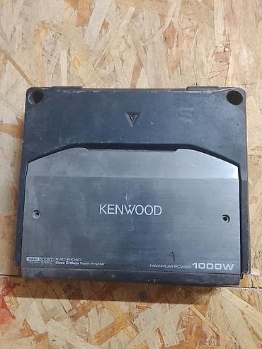 усилитель 5 1: Сабвуферный короб с двумя динамиками Kenwood Описание: - Два — 3