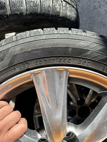 r17 w210: Колеса в сборе 225 / 50 / R 17, Зима, Комплект, Легковые, Литые, отверстий - 5 — 4