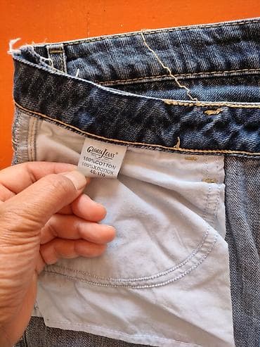 Айымдардын кийими: Жынсылар, Банандар, Gloria Jeans, Бели өйдө, Кайнатылган, M — 3