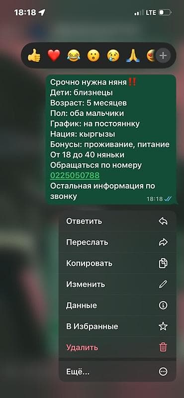 Талап кылынат Бала багуучу