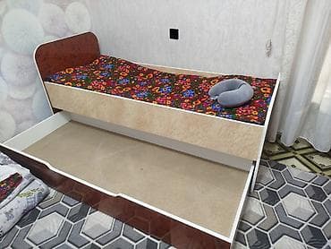 одно спальное кровать: Односпальная выкатная кровать с нижним спальным местом/ящиком для — 1