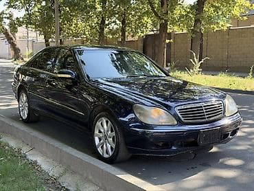 Mercedes-Benz S-Class: 2001 г., 3.2 л, Автомат, Бензин, Седан