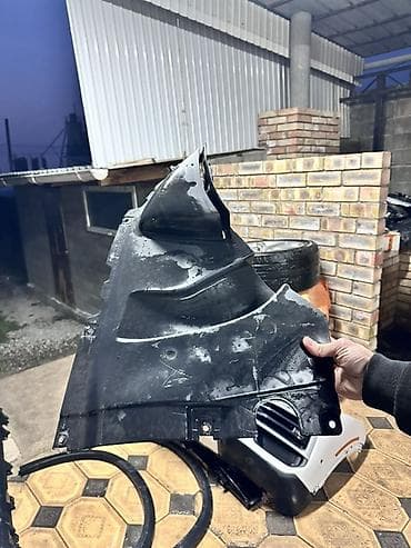 губа е34: Комплект BMW, цвет - Серебристый — 7