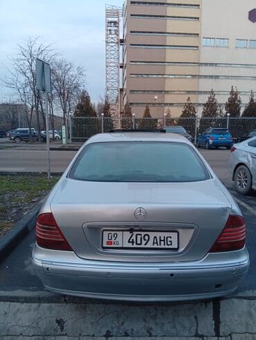 вмятина: Mercedes-Benz S-Class: 1999 г., 5 л, Автомат, Газ, Седан — 5